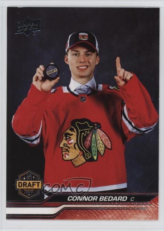 2023-24 Upper Deck Series 1 2023 NHL Draft SP Connor Bedard #SP-1 Rookie RC