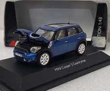 Mini Cooper S Countryman 2010 Blue 1:43 Schuco 07442 EXTREMELY RARE!!