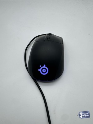 SteelSeries Rival 3 Wired Gaming Mouse Ergonomic Optical Lightweight Black