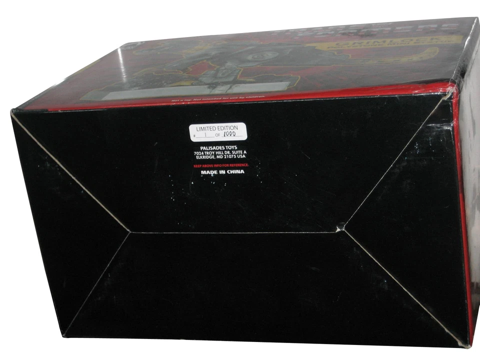 Transformers Grimlock Palisades Toys Polystone Mini Statue #1 of #1000 - Image 4 of 4