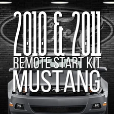 2010 & 2011 Ford MUSTANG 100% PLUG-IN Remote Starter Kit. INSTALL VIDEO.