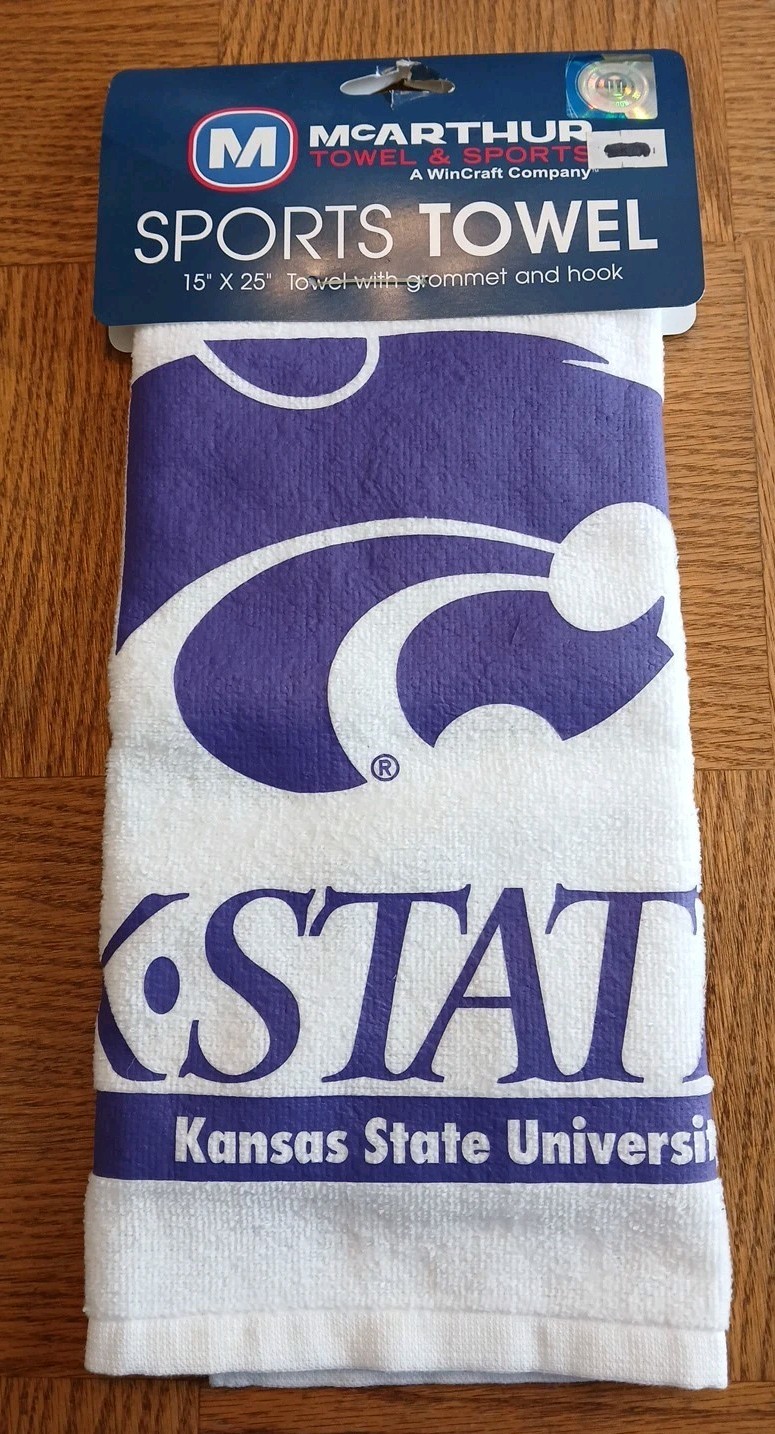 Kansas State Wildcats 15x25 Sports Golf Towel for Fans