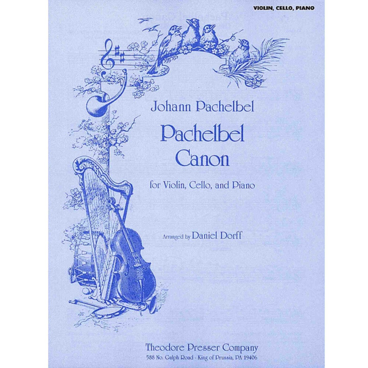 Pachelbel Canon, For Violin, Cello, And Piano | eBay