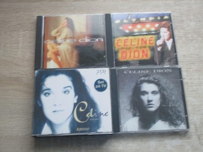 Celine Dion 5 CD Musik Sammlung  Amour + Unison + A L`Olxmpia + Celine Dion