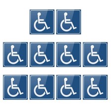 Disabled Sign Disability Mobility Parking Car Sticker Automobiles Exterior Decal