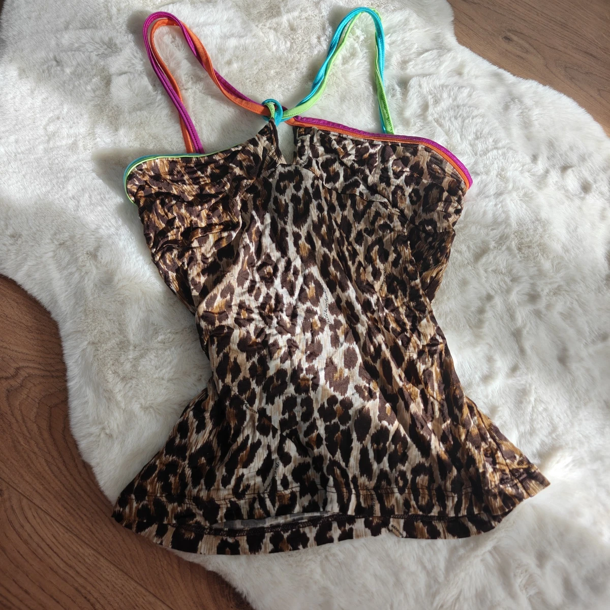 DOLCE & GABBANA レオパード柄 タンクトップ　ビンテージ美品✨ Dolce&Gabbana Women's Animal Print Tank Tops for Women for sale - eBay