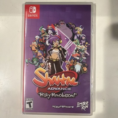 Shantae Advance RISKY REVOLUTION (Switch) LRG 10th Anniversary Variant Exclusive