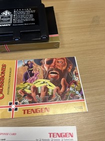 Skull & Crossbones (Nintendo NES 1990), CIB- Rare- original box tabs in tact!