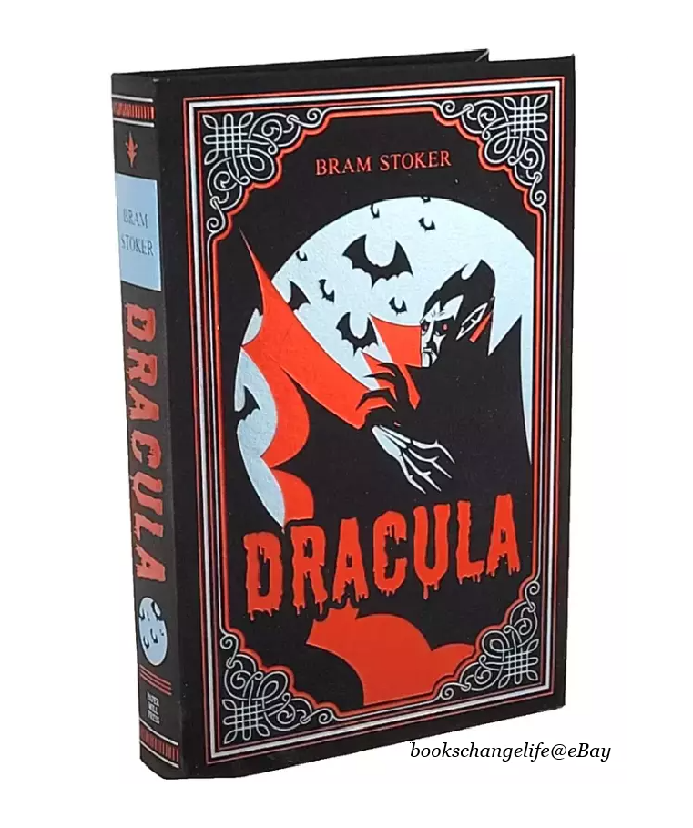 DRACULA by Bram Stoker Soft Faux Leather Horror Classic Gift book