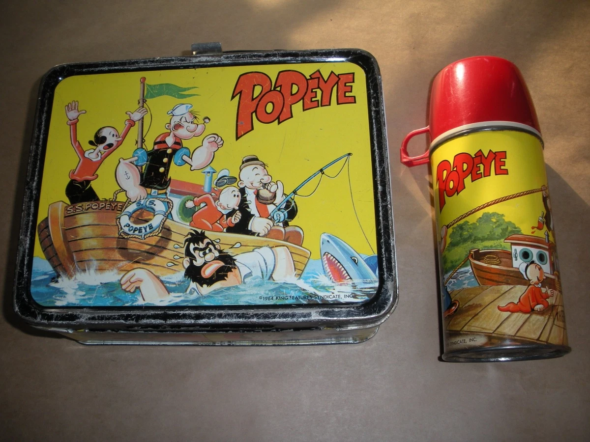 Popeye Lunch Box In Collectible Metal Lunchboxes (1980-1999) for