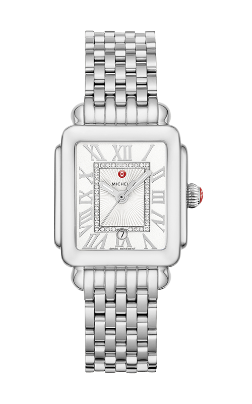 MICHELE MWW06G000012 DECO MADISON MID STAINLESS STEEL DIAMOND DIAL