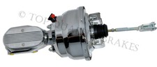1958 Thru 1964 Chevy Impala Bel Air Biscayne 7 Dual Chrome Power Brake Booster 1958 Thru 1964 Chevy Impala Bel Air Biscayne 7 Dual Chrome Power Brake Booster