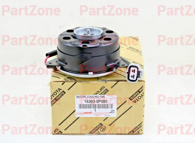 Genuine Toyota 16363-0p080 Motor Cooling Fan 163630P080 OEM for