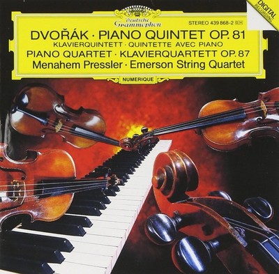 Dvorak: Piano Quintet in A Major, Op. 81; Piano Quartet in E Flat Major, Op....