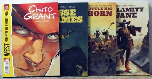 WEST FRONTIER COMICS 2^ SERIES 1/4 COMPLETE