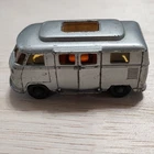 RARE Lesney Matchbox Series No.34 Diecast Volkswagen Camper Silver Orange