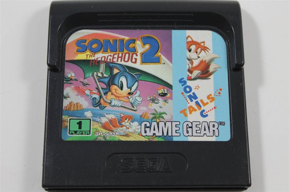Sonic The Hedgehog 2 Sega Game Gear Game
