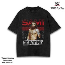 WWE Sami Zayn Story Tee – From outsider to the heart of the crowd, wrestling t s