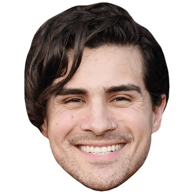 Anthony Padilla (Long Hair) Celebrity Mask, Flat Card Face, Fancy Dress Mask