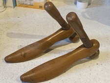 Antique c 1910 Vintage Wooden Tree Stretcher Women  Watts Patent