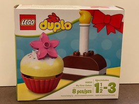 Lego Duplo "My First Cup Cakes" 8pcs/pzs Building Block Kit #10850