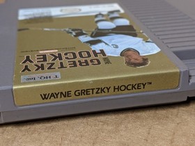 Wayne Gretzky Hockey for Nintendo NES White Jersey No Logo Variant NES-ZY-US-3