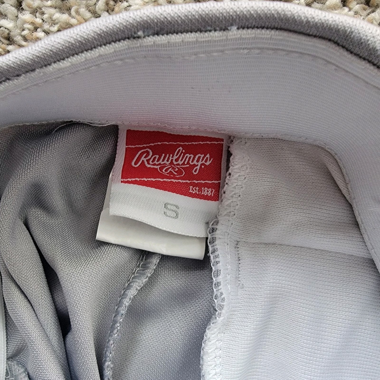 Youth Baseball Pants Lot of 3, Adidas Black, Rawlings Grey Sz S thumbnail 15