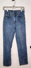 Vintage 80  s Levi's Jeans Orange Tab 718-0216 Student Denim Size 28x33 READ