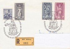 * RBrief, 1970, Salzburg, stempel specjalny, nach 433 Mülheim,