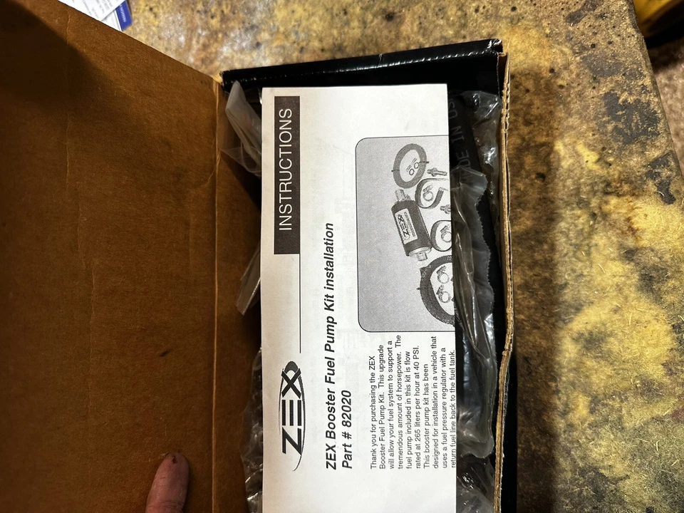 Zex Boost a Pump. In-line Add On Fuel Pump. Foto 3 de 4