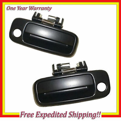 Outside Door Handle Front For Toyota Camry 1997-2001 Non-Painted Black