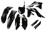 Kunststoffverkleidung Kit Full Kawasaki KXF 250 2013 - 2016 Ufo Plast Schwarz