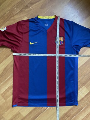 BARCELONA 2006 2007 HOME FOOTBALL SHIRT SOCCER JERSEY NIKE 146980