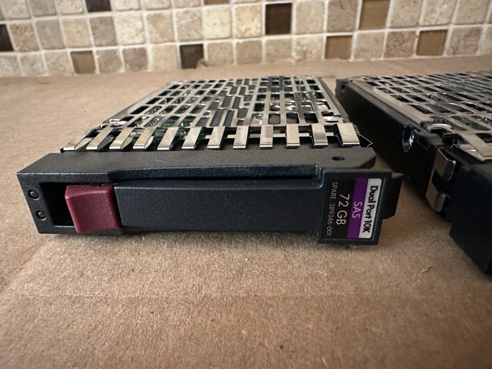 LOT OF 2 HP DG072BB975/DG072BABCE 72GB 10K SAS 2.5 389346-001 HARD DRIVE C2-2 14 - Image 4 of 4