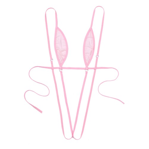 DE Damen Bademode Micro Bikini String Urlaub Strandbekleidung Baden Sexy Dessous - Picture 48 of 68