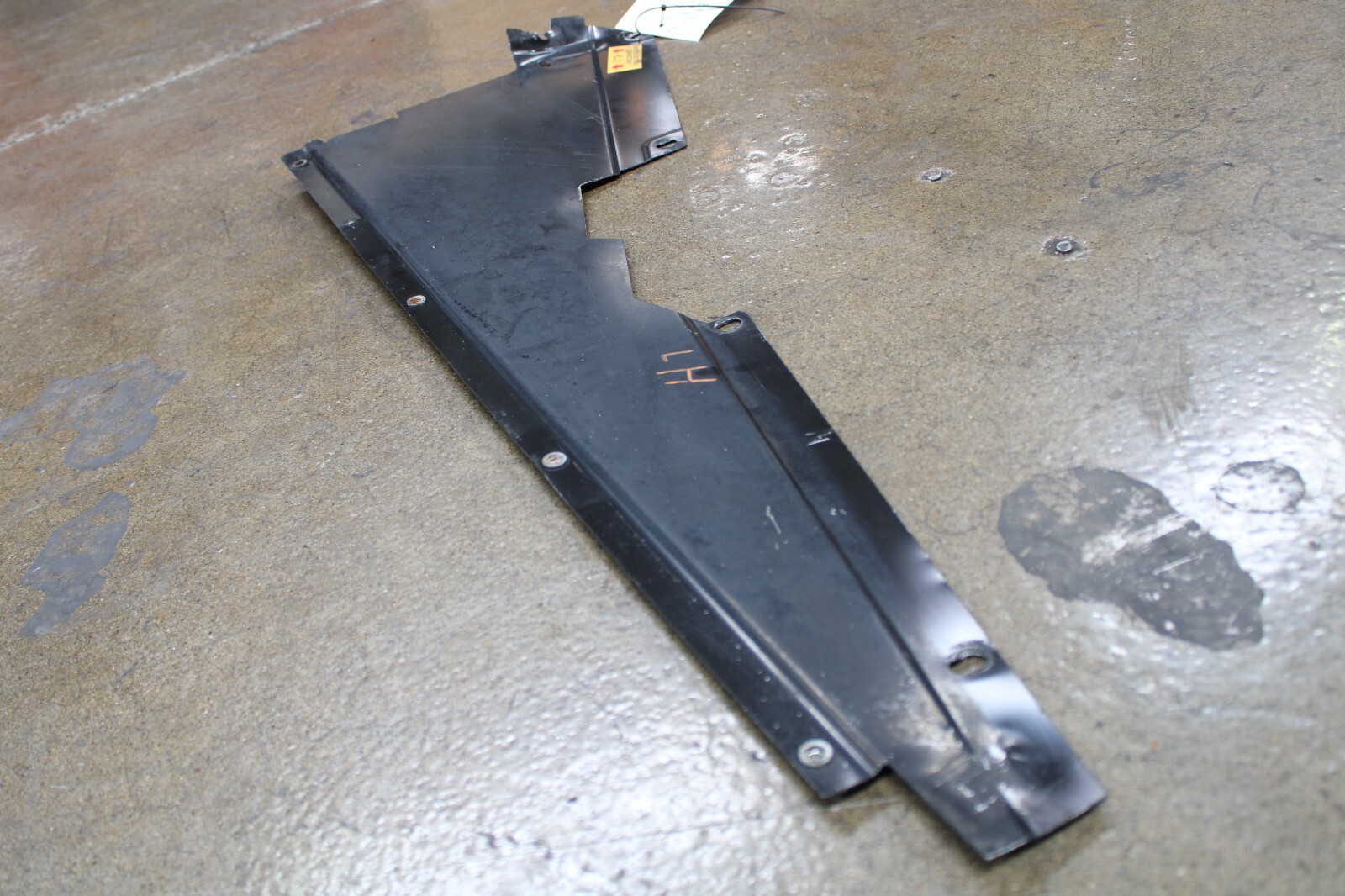 McLaren 720S, LH, Left, Rear Under Body Panel, Used, P/N 14AB544CP
