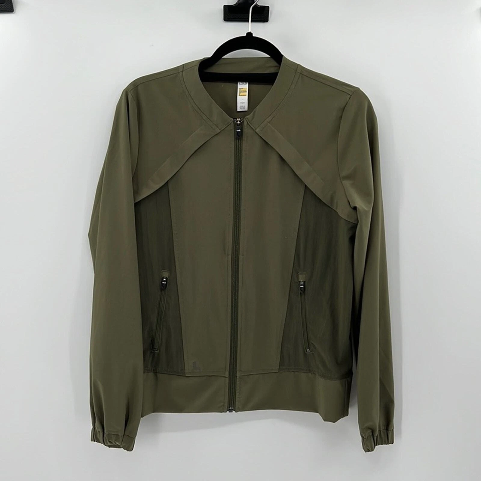 lole sabrina mesh activewear jacket