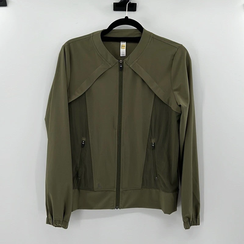 lole sabrina mesh activewear jacket