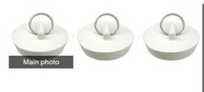 3 Pack Ace 1-3/4" Diameter Solid Sink Stopper 40179