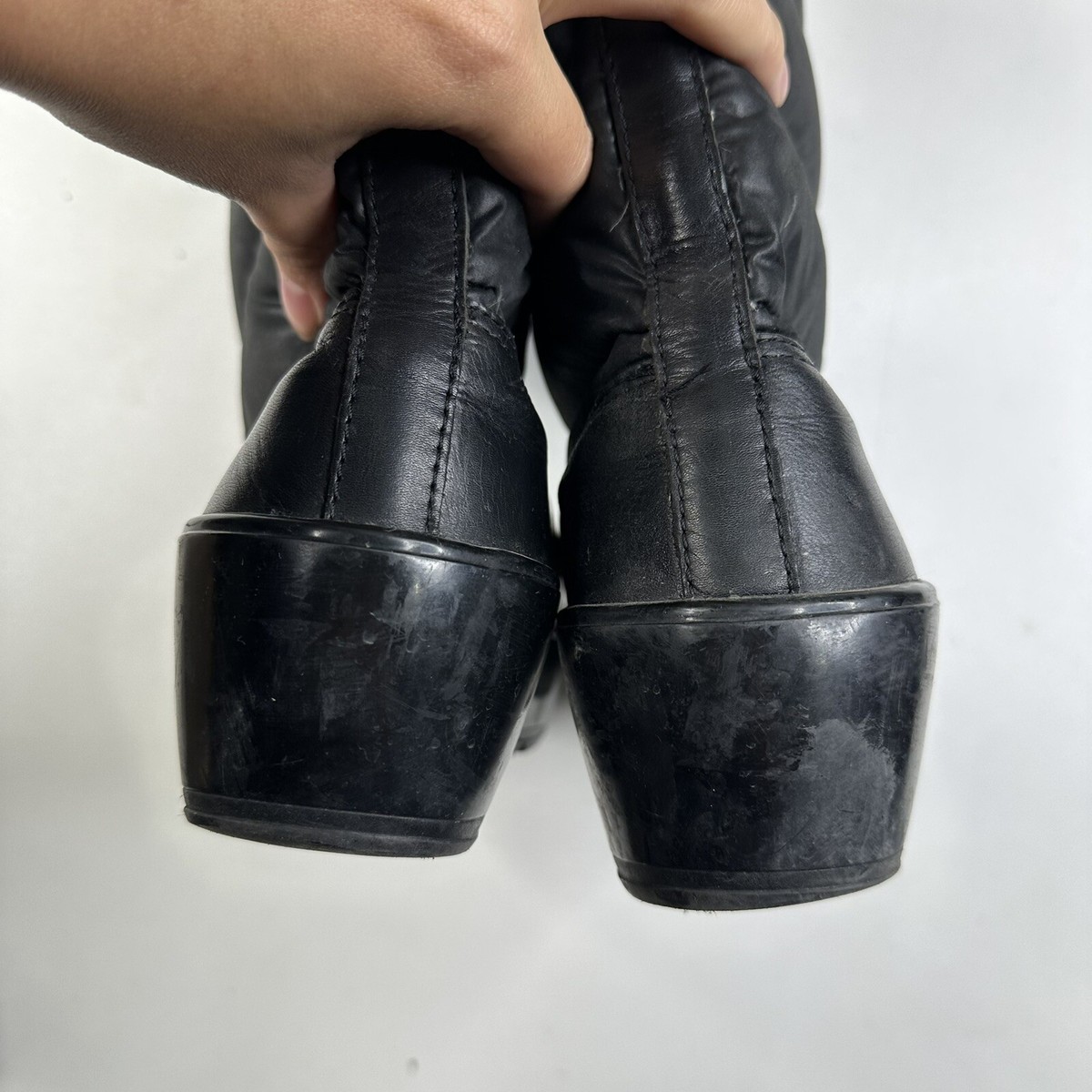 Tory Burch Black Puffy Down Filled Snow Boots Women's Sz 9 Tory Burch Black Puffy Down Filled Snow Boots Women's Sz 9
