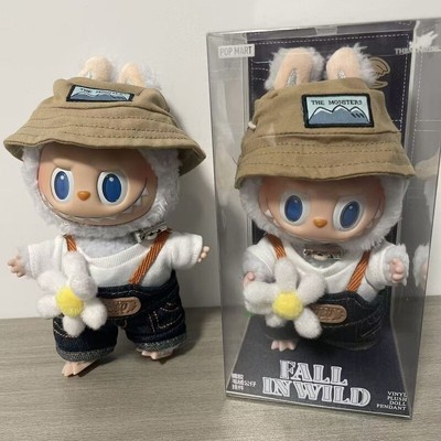 2024 NEW POP MART Labubu THE MONSTERS FALL IN WILD Vinyl Plush Keychain Toy Gift
