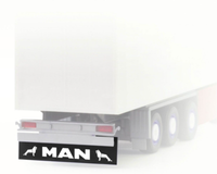 Herpa 054362 ZubehöR Heckspritzlappen FüR Auflieger Und Lkw Man 1:87