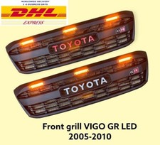 Front Grille LED Light Fit Fot 2005-2010 Toyota Vigo GR Pickup Truck