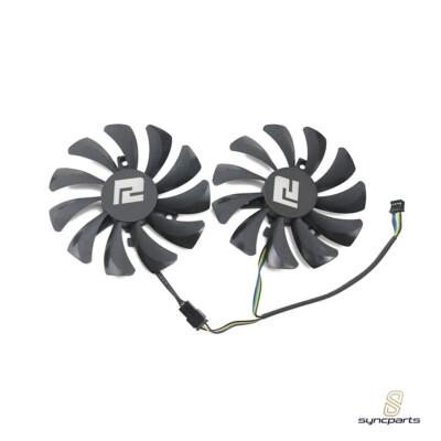 HA9010H12F-Z Grafikkarten Lüfter für PowerColor RX6600 RX 6700 5700 6650 Fighter