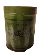 Vintage American Optical tin Dust Safe Eye Protection Tin American Optical Tin