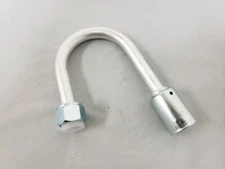 AC Beadlock A/C Fitting Crimp On Female O Ring 180 Degree #8 Hose #8 Nut BL1932