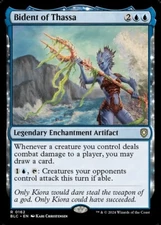 Bident of Thassa 0162 Non Foil Rare Bloomburrow Commander MTG NM
