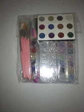 Nail Art Kit,  Design Tools Kit with Nail Art Brushes, Nail Dotting Tools, PINK