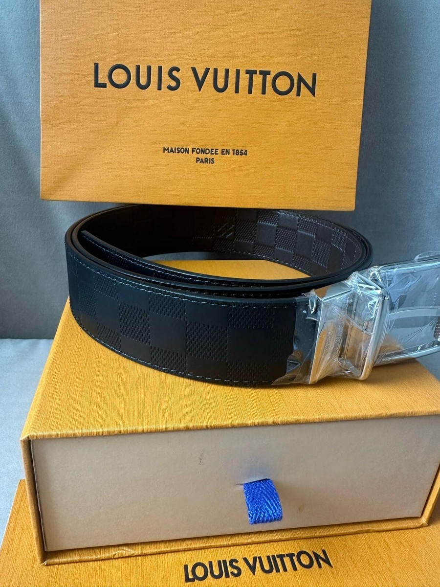 Louis Vuitton Belt Damier Men's Reversible Belt 40MM Width Size