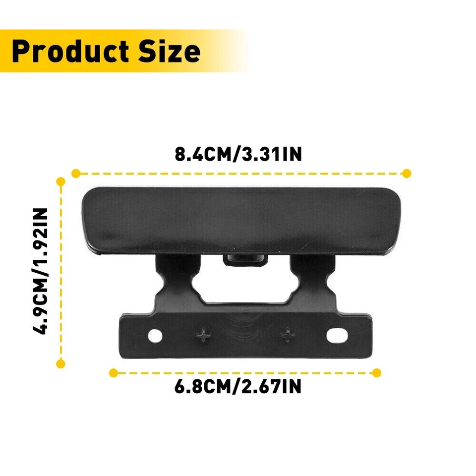 (4) Center Console Latch Storage Armrest Lid Lock Clip for Chevy Silverado GMC - Image 2 of 4